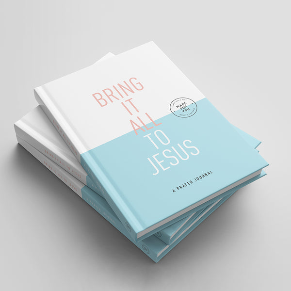 Bring It All To Jesus Prayer Journal